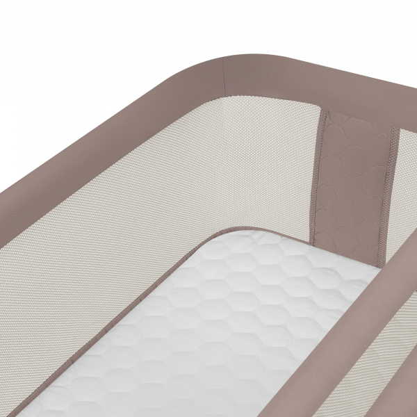 Lit bébé jodie beige taupe Lionelo