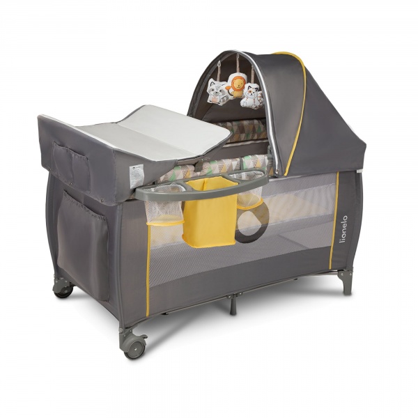 Lit parapluie sven plus yellow scandi Lionelo