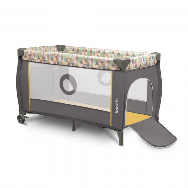 Lit parapluie sven plus yellow scandi Lionelo