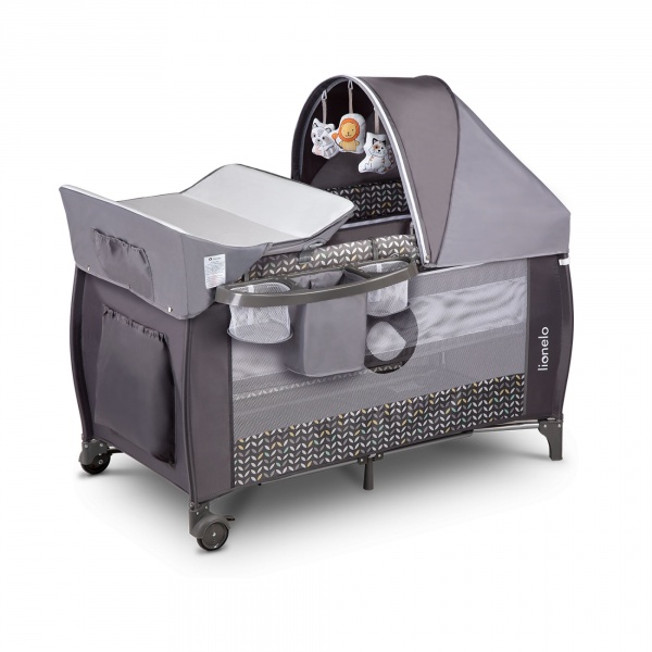 Lit parapluie sven plus yellow scandi Lionelo