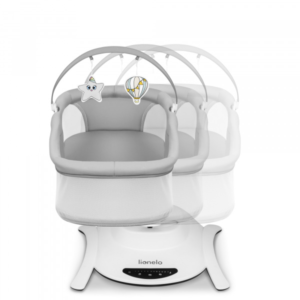 Balancelle set grey concrete Lionelo