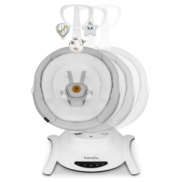 Balancelle set grey concrete Lionelo