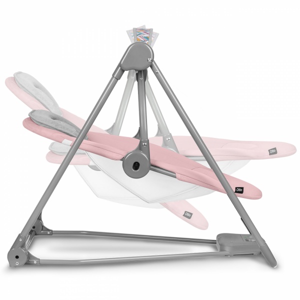 Balancelle otto pink Lionelo