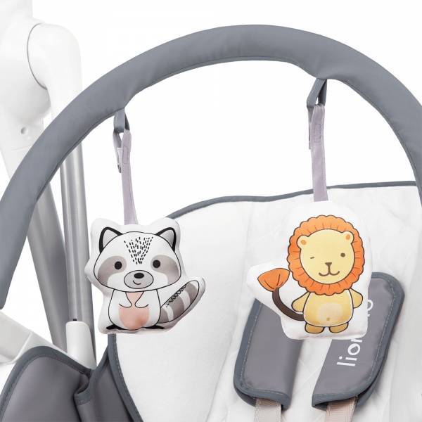 Transat balancelle niles grey Lionelo