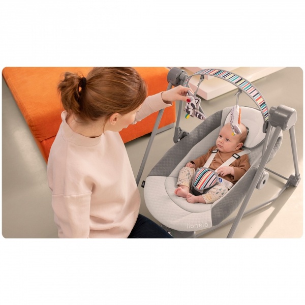 Balancelle otto cozy grey Lionelo