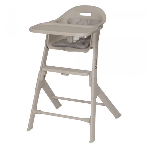 Chaise haute beny beige sand Lionelo