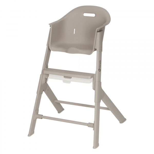 Chaise haute beny beige sand Lionelo