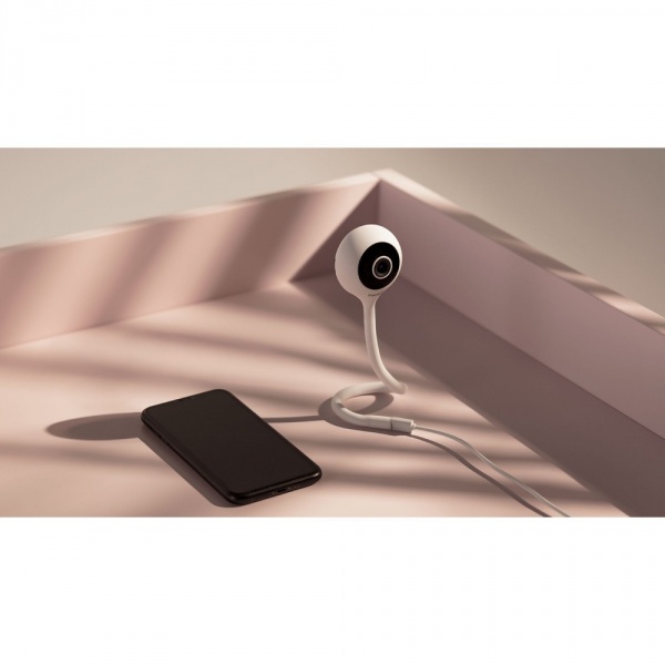 Babyphone vidéo connecté smart white Lionelo