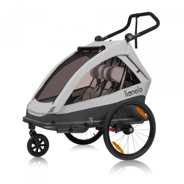 Remorque à vélo cama grey graphite Lionelo