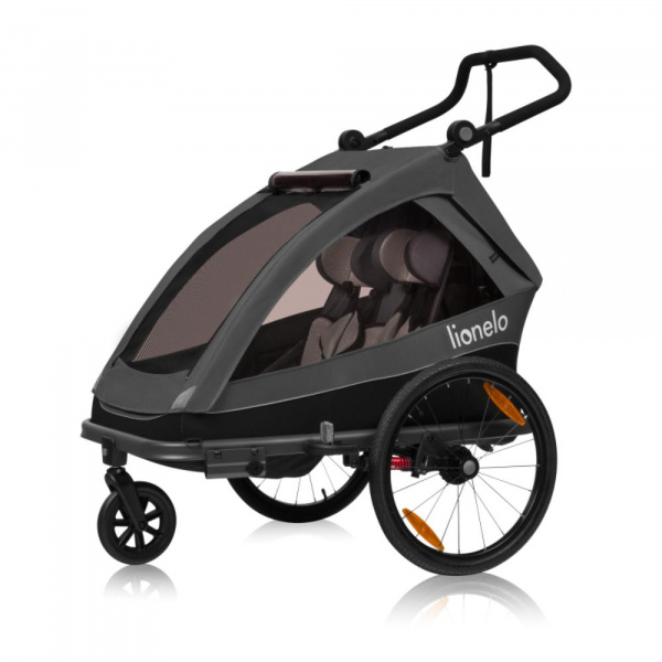 Remorque à vélo cama grey graphite Lionelo