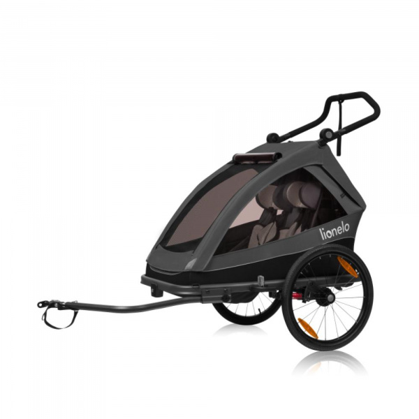 Remorque à vélo cama grey graphite Lionelo