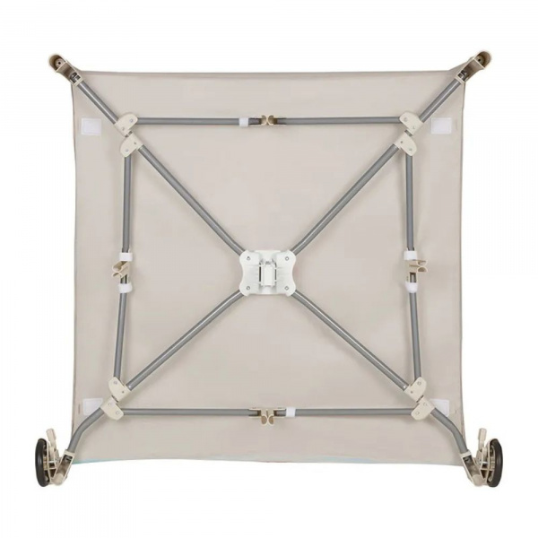 Parc bébé mille plus 100x100 cm pliable avec matelas grey beige Lionelo