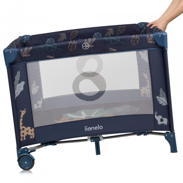 Parc bonnie 100 x 100 cm blue navy Lionelo