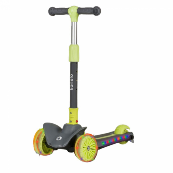 Trottinette enfant timmy - green lime Lionelo