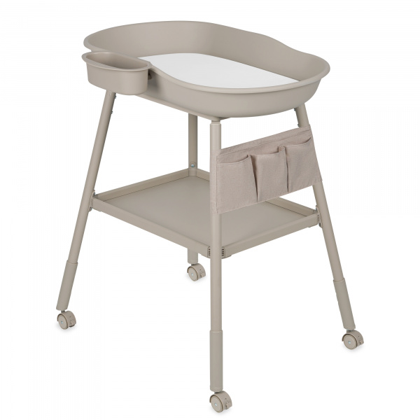 Matelas à langer en caoutchouc pour enfants rosie beige sand Lionelo