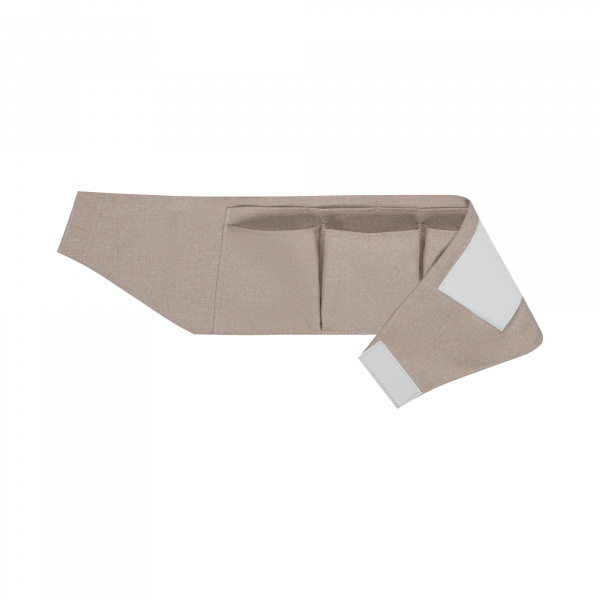 Matelas à langer en caoutchouc pour enfants rosie beige sand Lionelo