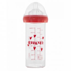 Biberon amour 240 ml 0-6 mois Le biberon francais