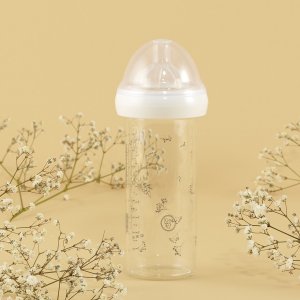 Biberon gypsophilia vert 240 ml 0-6 mois Le biberon francais