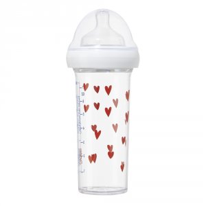Biberon coeurs 210 ml Le biberon francais