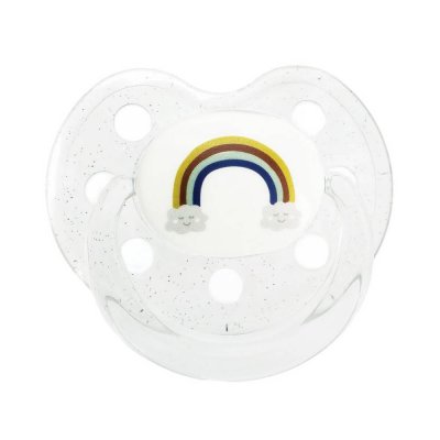 Sucette 6 mois+ rainbow