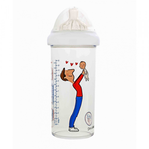 Biberon maman-bébé 360 ml 6 mois+ Le biberon francais