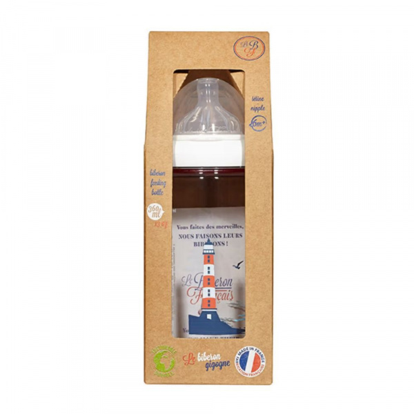Biberon phare 360 ml 6 mois+ Le biberon francais