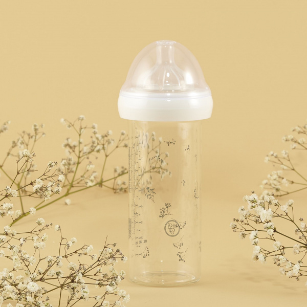 Biberon gypsophilia vert 240 ml 0-6 mois Le biberon francais