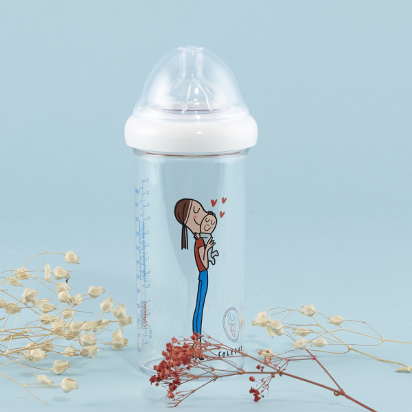 Biberon maman-bébé 360 ml 6 mois+ Le biberon francais