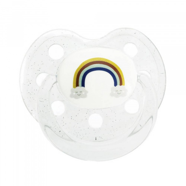 Sucette 6 mois+ rainbow Le biberon francais