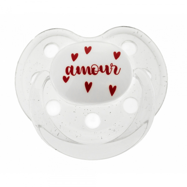 Sucette 0-6 mois coeurs Le biberon francais