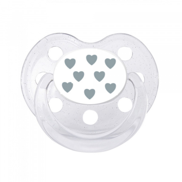 Sucette 0-6 mois coeurs Le biberon francais