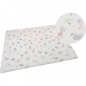 Tapis de jeu lavable en vinyle - alphabet Little gem