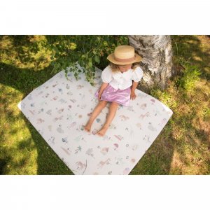 Tapis de jeu lavable en vinyle - alphabet Little gem