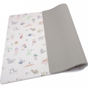 Tapis de jeu lavable en vinyle - alphabet Little gem