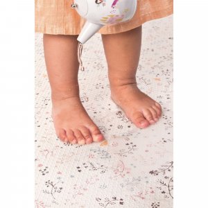 Tapis de jeu lavable en vinyle - petits lapins Little gem