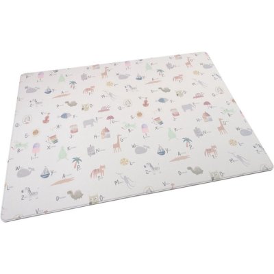 Tapis de jeu lavable en vinyle - alphabet