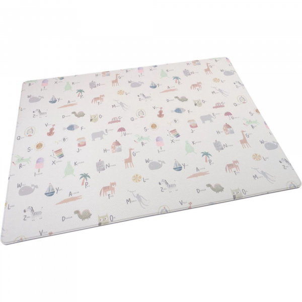 Tapis de jeu lavable en vinyle - alphabet Little gem