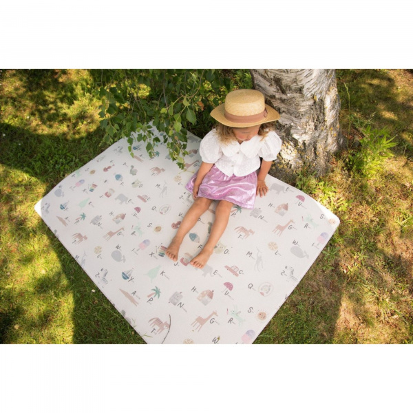 Tapis de jeu lavable en vinyle - alphabet Little gem