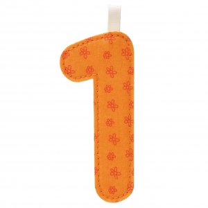 Chiffre à suspendre numéro 1 Lilliputiens