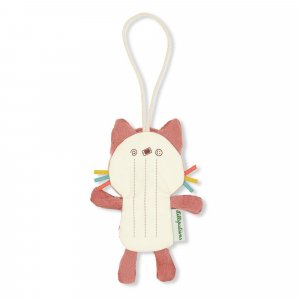 Etiquette bagage jeanne le chat Lilliputiens