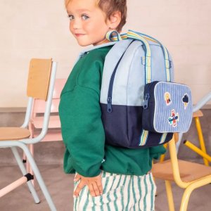 Sac à dos enfant bleu océan Lilliputiens
