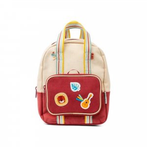 Sac à dos enfant beige ambre Lilliputiens