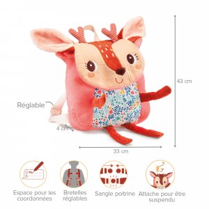 Sac à dos tout doux Lilliputiens