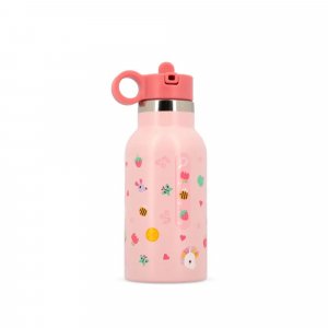 Gourde isotherme 350 ml avec jeu cherche et trouve jeanne Lilliputiens