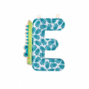 Lettre de l'alphabet décorative e anatole Lilliputiens