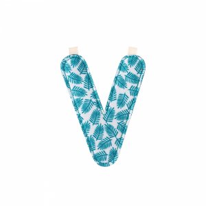 Lettre de l'alphabet décorative v Lilliputiens