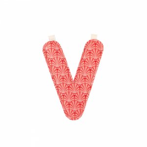 Lettre de l'alphabet décorative v Lilliputiens