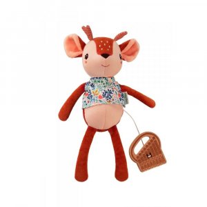Peluche musicale eco-friendly stella le faon Lilliputiens