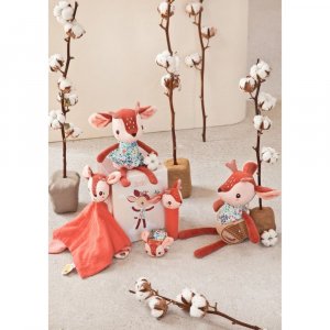 Peluche musicale eco-friendly stella le faon Lilliputiens