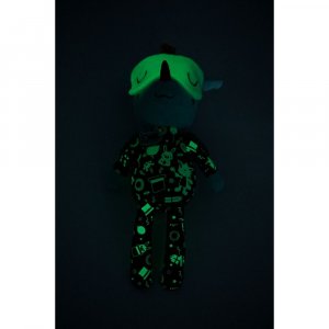 Peluche phosphorescente joe ami de la nuit Lilliputiens